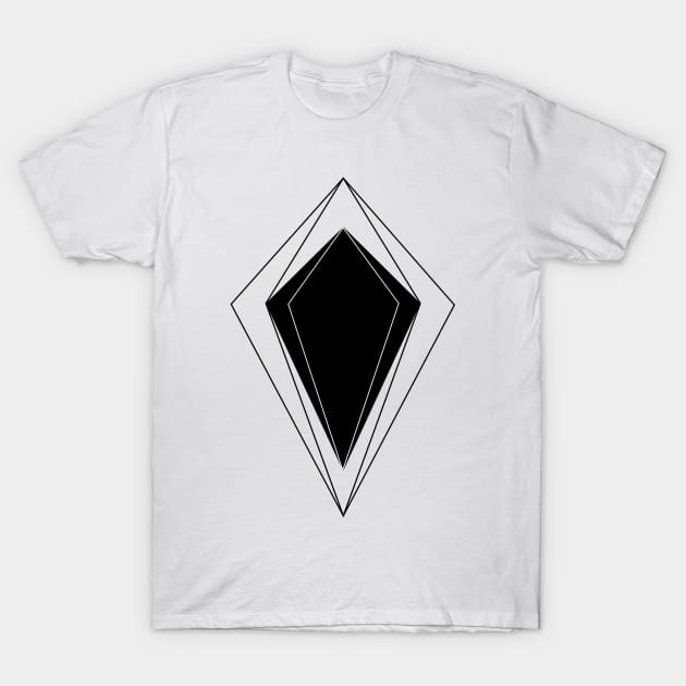 Precious Diamond Symmetry T-Shirt by Evlar